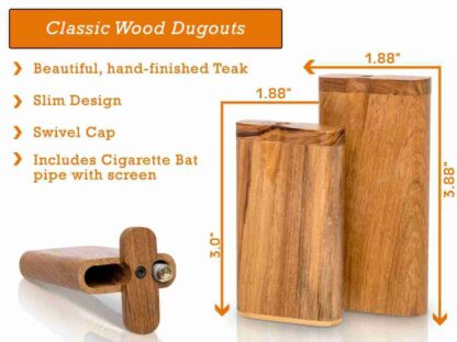 classic wood dugout