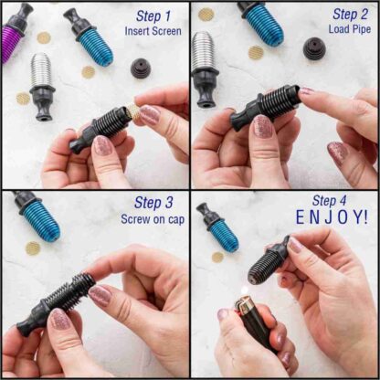 Cooler Sneak A Toke with Rubber Mouthpiece Instructions