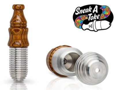Cooler Sneak A Toke with Wood Mouthpiece
