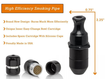 High Efficiency Sneak a Toke Pipe