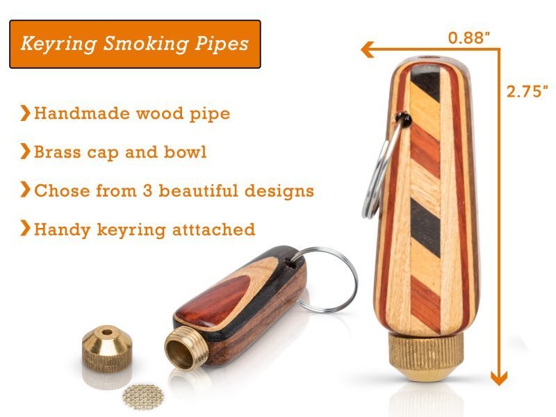 keyring smoking pipe
