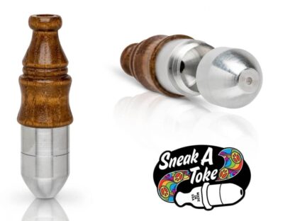 Sneak A Toke with Wood Mouthpiece